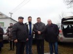 В селе Ивановка в церкви была установка куполов