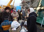 В селе Ивановка в церкви была установка куполов